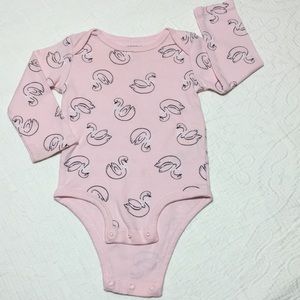 12m (6/$20) Long Sleeved Bodysuit by Pekkle